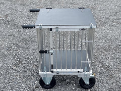 1-Bett-KLEINER Titan-Hundeshow-Trolley