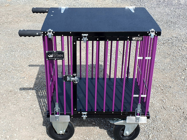 1-Bett MEDIUM Titan Hundeshow-Trolley