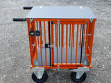 Zweifarbige Eloxierung des Titantrolleys