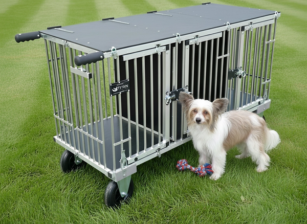 1 of 2 slaapplaatsen GIANT Titan hondenshowwagen