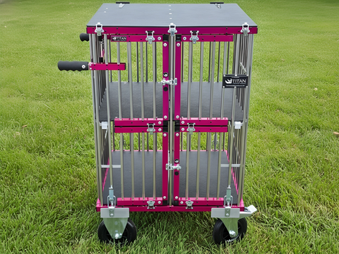Shock Pink Titan anodizing