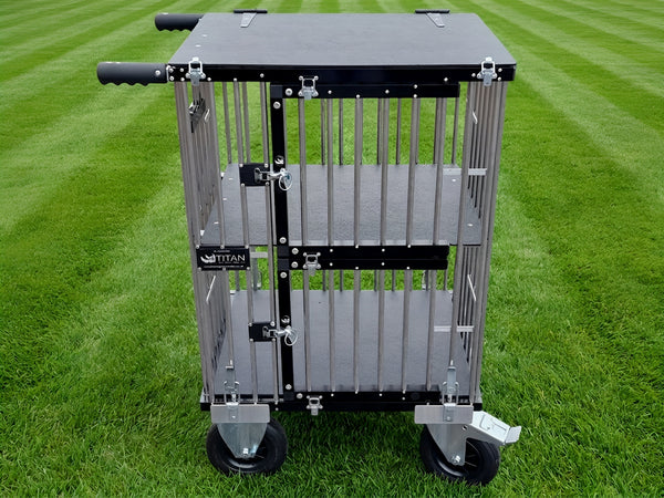 2 Berth Double Decker SMALL Titan Dog Show Trolley