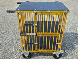 Zweifarbige Eloxierung des Titantrolleys