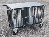 1 of 2 slaapplaatsen JUMBO Titan hondenshowwagen