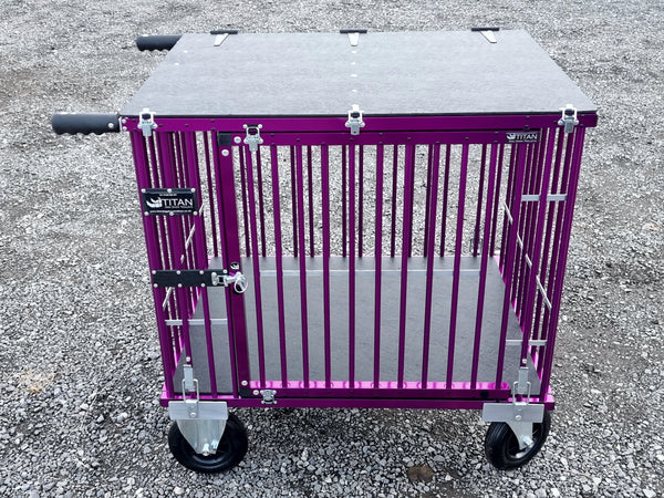 Deep Violet Titan anodizing