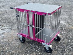 2-persoons GROTE Titan hondenshowwagen