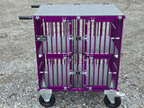 Zweifarbige Eloxierung des Titantrolleys