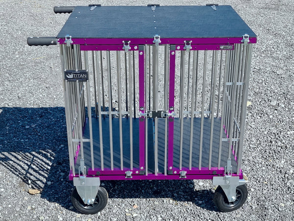 Deep Violet Titan anodizing