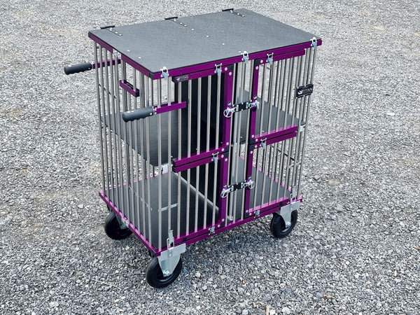 Deep Violet Titan anodizing