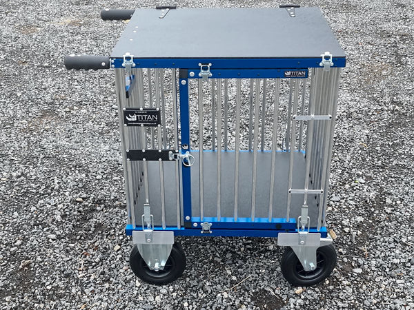 1-Bett MEDIUM Titan Hundeshow-Trolley
