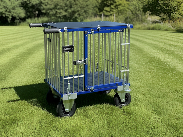 1 slaapplaats MEDIUM Titan hondenshowwagen