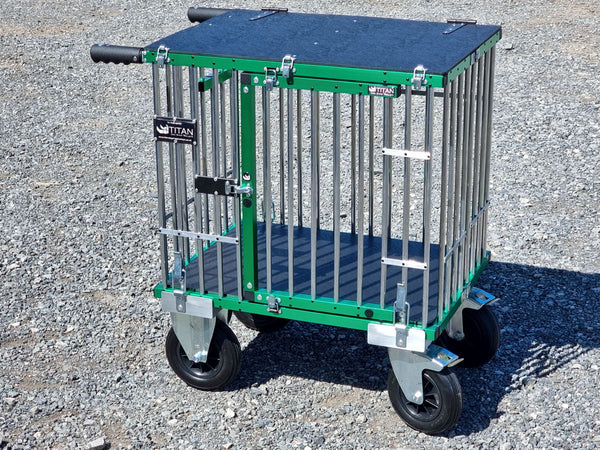 1 slaapplaats MEDIUM Titan hondenshowwagen
