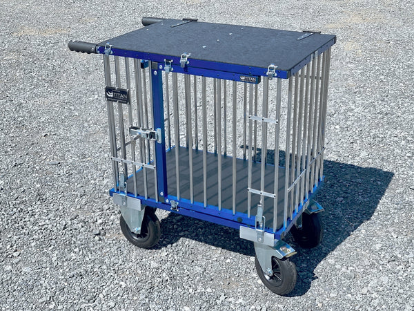 1 slaapplaats MEDIUM Titan hondenshowwagen