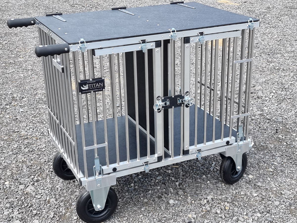 2 Berth MIDI Titan Dog Show Trolley Juicy Pet Products Titan