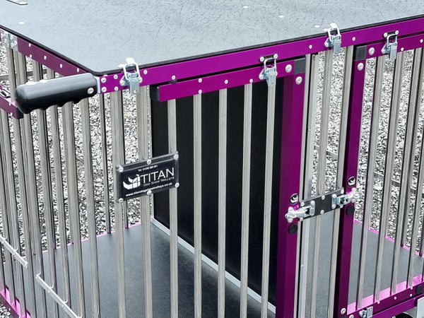 Deep Violet Titan anodizing