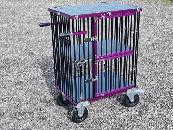 Deep Violet Titan anodizing