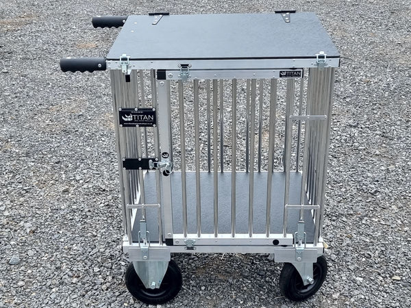 1-Bett MEDIUM Titan Hundeshow-Trolley