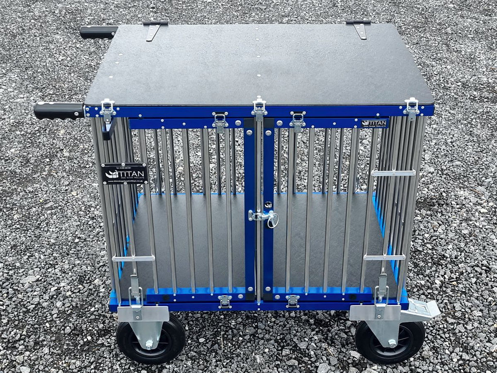 2 Berth SMALL Titan Dog Show Trolley Juicy Pet Products Titan