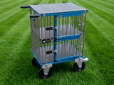 2 Berth Double Decker SMALL Titan Dog Show Trolley