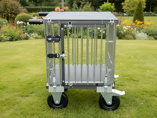 1 slaapplaats KLEINE Titan hondenshowwagen
