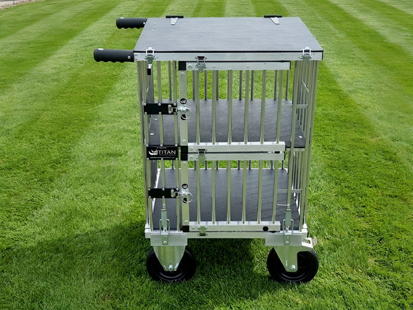 2 Berth Double Decker SMALL Titan Dog Show Trolley