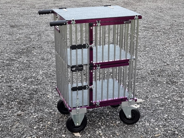 Deep Violet Titan anodizing