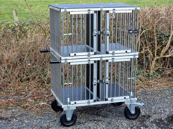 TITAN Split - Trolley and Home Crating System in one - Large size ...