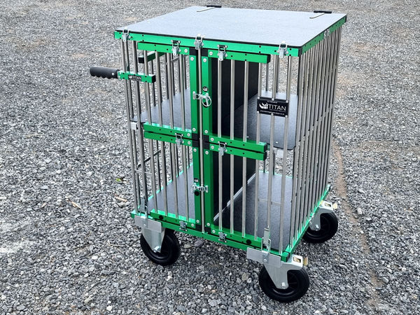 TOY DOG Titan Hundeshow-Trolley mit 4 Schlafplätzen
