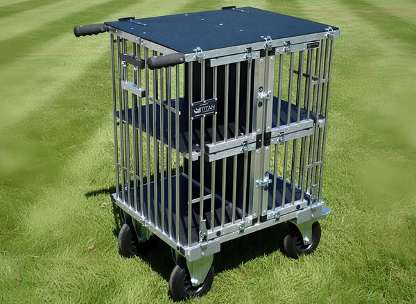 TOY DOG Titan Hundeshow-Trolley mit 4 Schlafplätzen