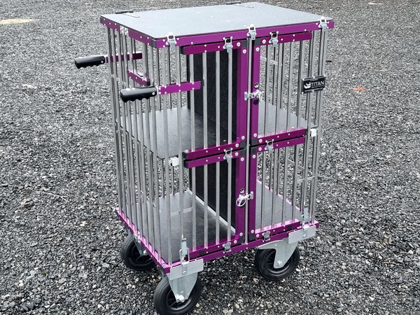 Deep Violet Titan anodizing