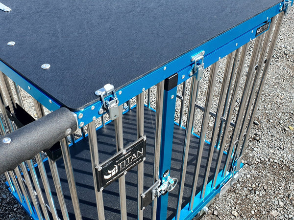 Lagoon Blue Titan anodizing