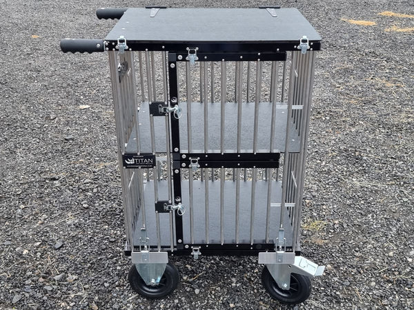2 Berth Double Decker SMALL Titan Dog Show Trolley