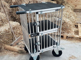 2 Berth Double Decker SMALL Titan Dog Show Trolley