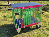 Zweifarbige Eloxierung des Titantrolleys