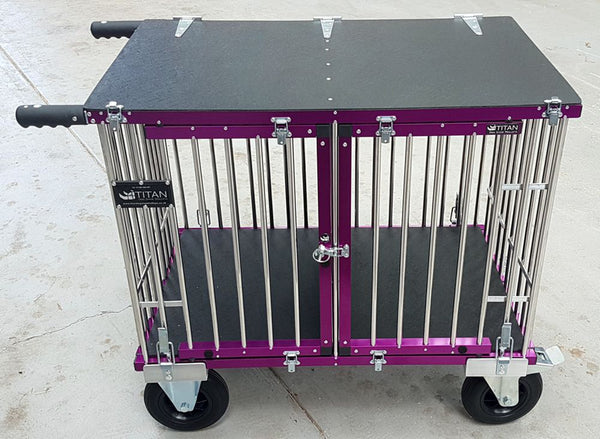 Deep Violet Titan anodizing